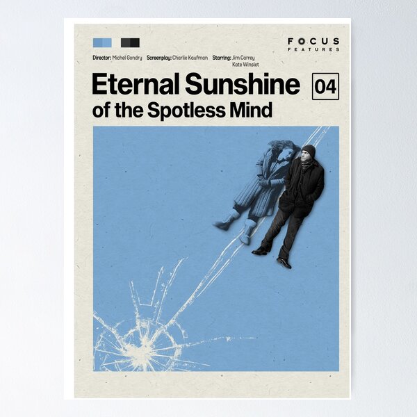 Artikel-Vorschau von Eternal Sunshine of the Spotless Mind minimalistisches Poster, designt und verkauft von celsoverso.