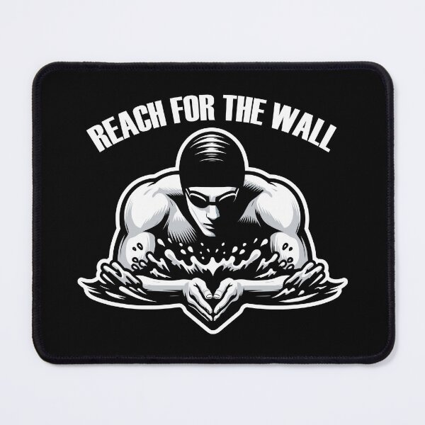 Item preview, Swimming Reach For The Wall Inspirational Swimmer designed and sold by TKsTees.