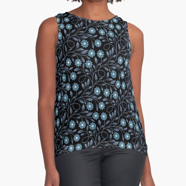 Vista previa del artículo con la obra «Azules y gris azulado para la tranquilidad», diseñado y vendido por SheilaMcDowell Design.