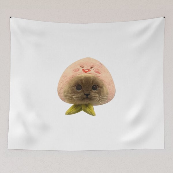 Item preview, Xiao Jie Cute Cat Pink Berry designed and sold by captkali.