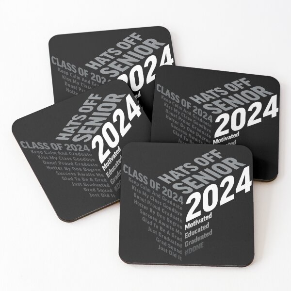 Item preview, Class Of 2024 Senior Graduate 3D Typography designed and sold by pemperos.