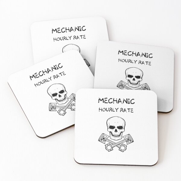 Item preview, mechanic hourly rate t-shirt designed and sold by LensherArt.