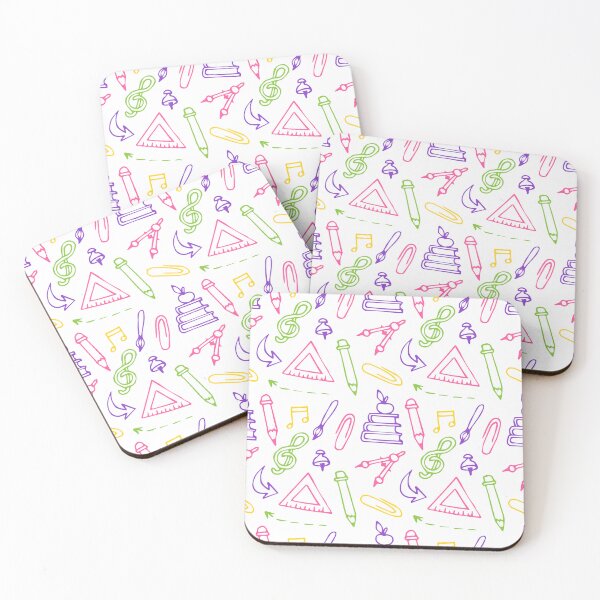 Item preview, Seamless pattern with doodles on the theme of school. School supplies and creative elements. designed and sold by Mariana Shymkovych.