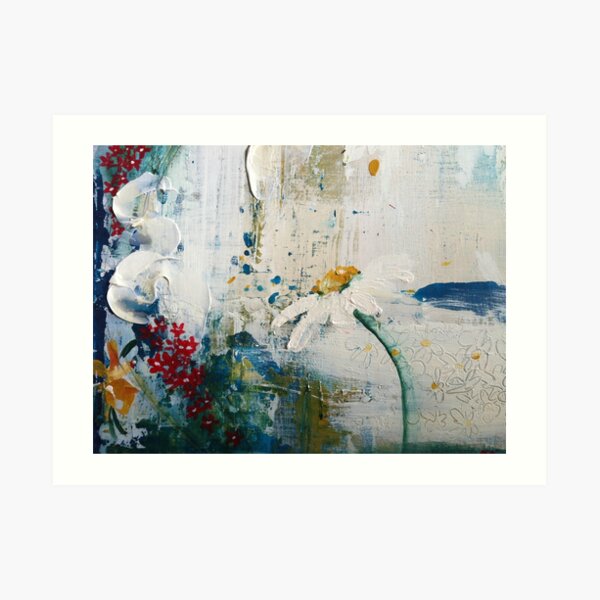 Australian Daisy Art Print