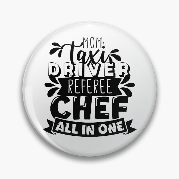 Item preview, Mom: Taxi Driver, Referee, Chef... All In One! Mothers Day designed and sold by smalldesignbox.