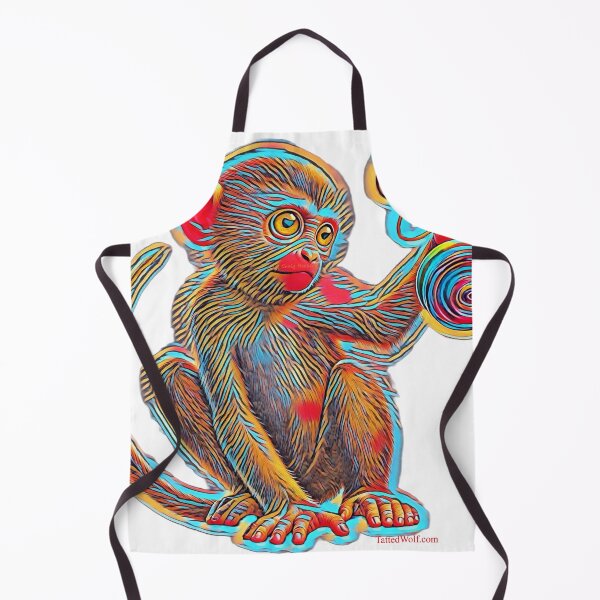 Item preview, Monkey Playing With Yoyo designed and sold by TattedWolf.