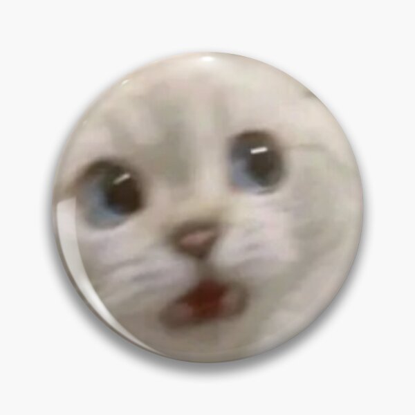 Item preview, Surprised cat meme designed and sold by PixelBrushAura.