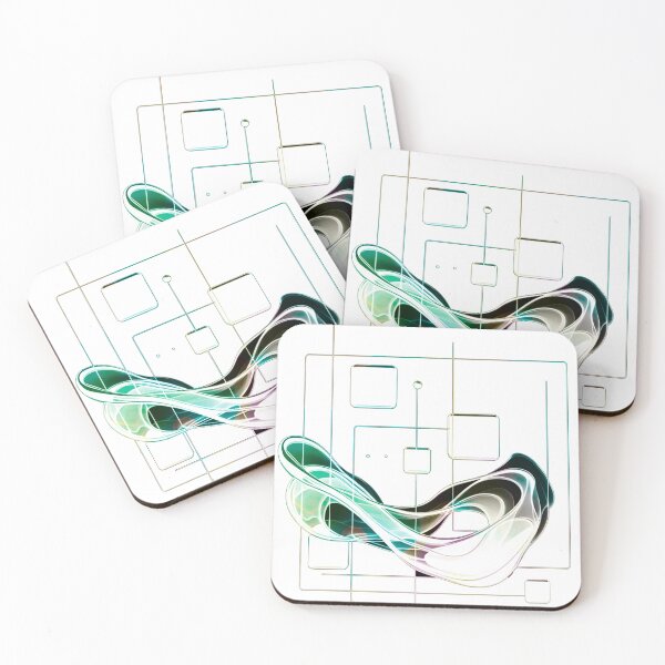 Item preview, Liquid geometry (inverted color) designed and sold by Nebu-s.