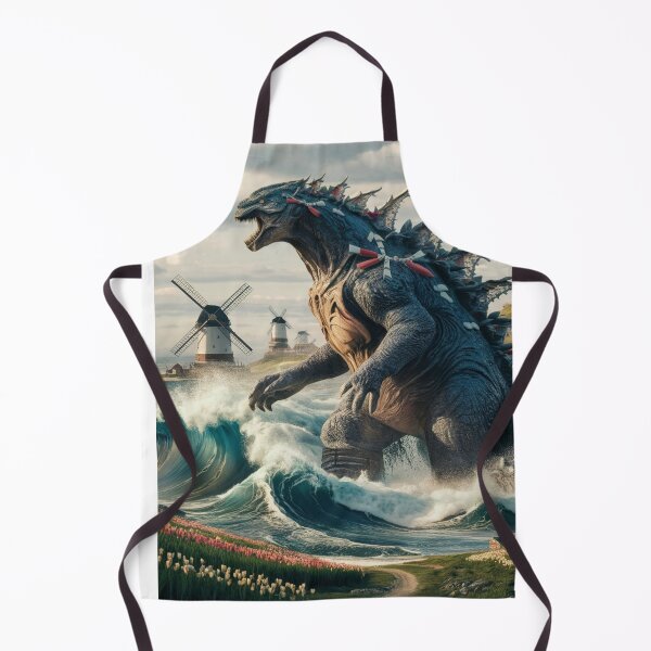 Item preview, A gigantic Dutch Kaiju Titan, emerging from the ocean and causing massive waves designed and sold by Titan33.