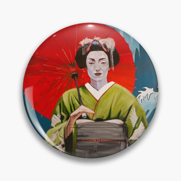 Item preview, Geisha in Los Angeles - Japanese Street Art designed and sold by bayviewmedia.