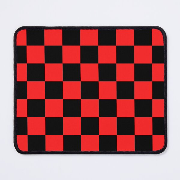 Item preview, Red Black Checker - Pattern Print designed and sold by Bunmigraphics .