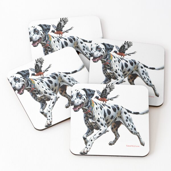 Item preview, Dalmatian and Bird Bestie designed and sold by TattedWolf.
