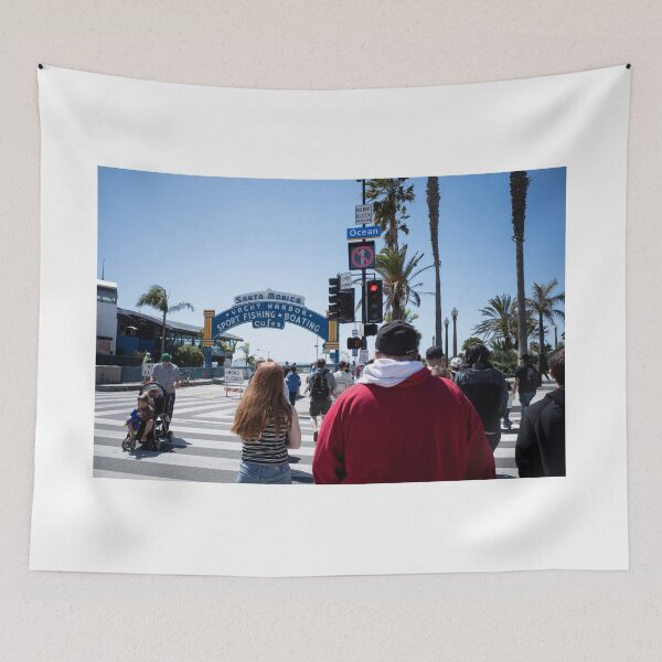 Item preview, All Clear on the Santa Monica Pier - Los Angeles Yacht Harbor  designed and sold by bayviewmedia.