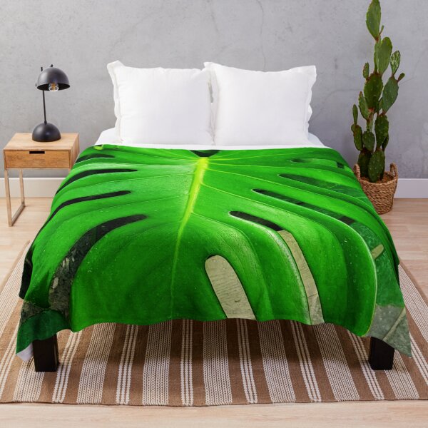Item preview, Monstera deliciosa big green leaf plant designed and sold by pfc-art.