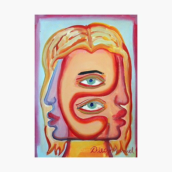 Vista previa del artículo con la obra «cabeza de mujer», diseñado y vendido por Diego Manuel Rodriguez.