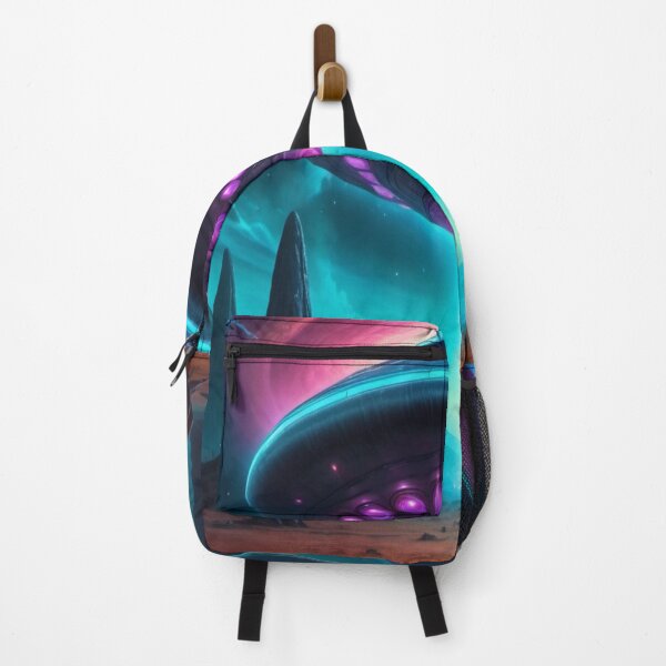 Item preview, Neon Canyon Encounter - Ufo Art designed and sold by eXtraHumans.