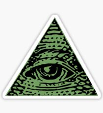 ILLUMINATI TRIANGLE PRINT Sticker