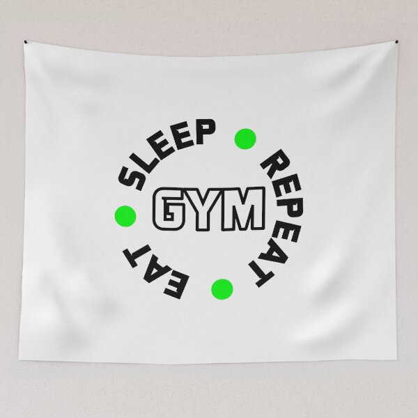 Item preview, EAT SLEEP GYM REPEAT Shirt, Gym T-shirt, Gym Gift T shirt, Gym gift for men T Shirt, Gym gift for women, Unisex gym tee designed and sold by BuyFromSeller.