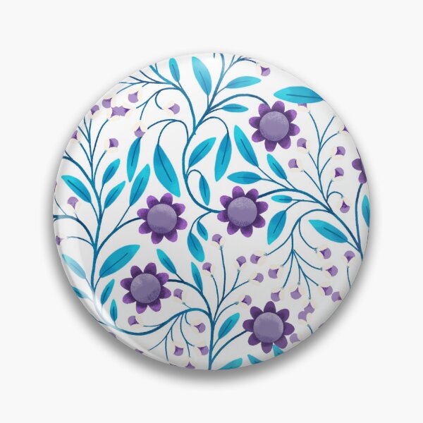 Item preview, Purple & Blue Trailing Vines designed and sold by SheilaMcDowell Design.