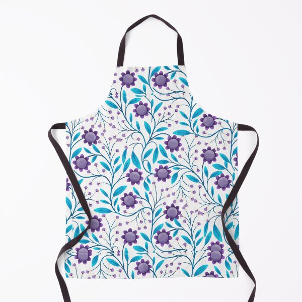 Item preview, Purple & Blue Trailing Vines designed and sold by Sheila McDowell Design.