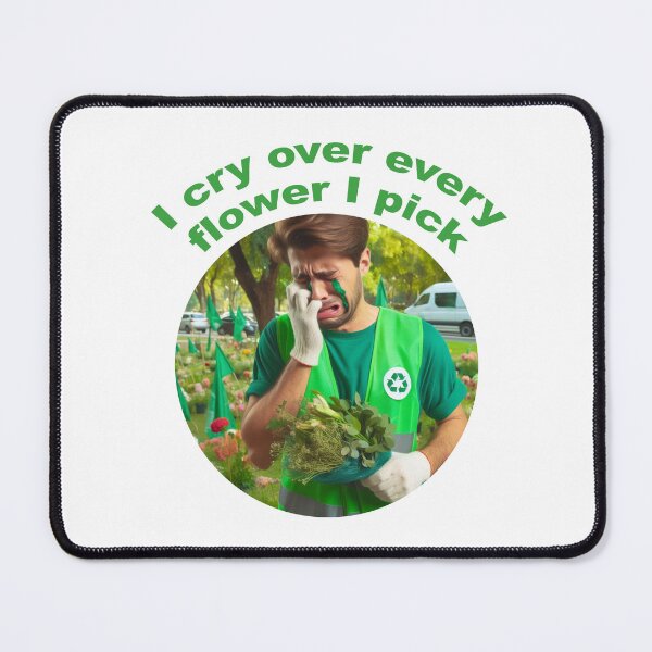 Item preview, Verdant Tears over Plucked Blossoms designed and sold by artnatago.