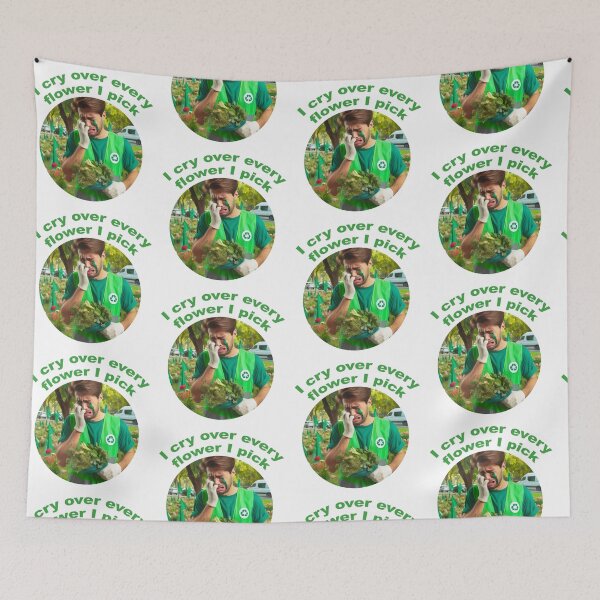 Item preview, Verdant Tears over Plucked Blossoms designed and sold by artnatago.