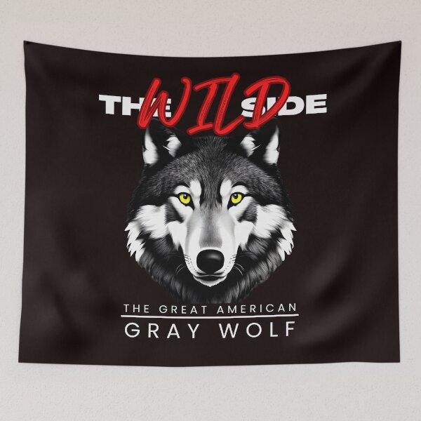 Item preview, Unleash Your Wild Spirit: The Great American Gray Wolf designed and sold by PosiPrints.