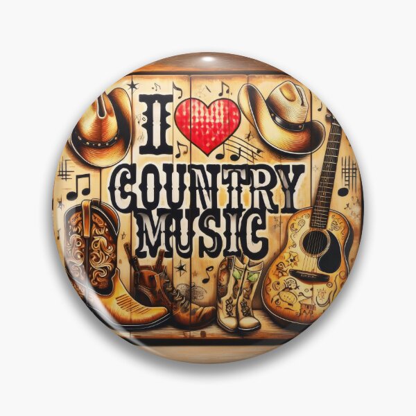 Item preview, Country Love. Music, style and passion. designed and sold by MyHappyArtShop.