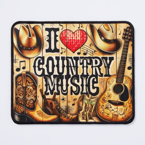 Item preview, Country Love. Music, style and passion. designed and sold by MyHappyArtShop.