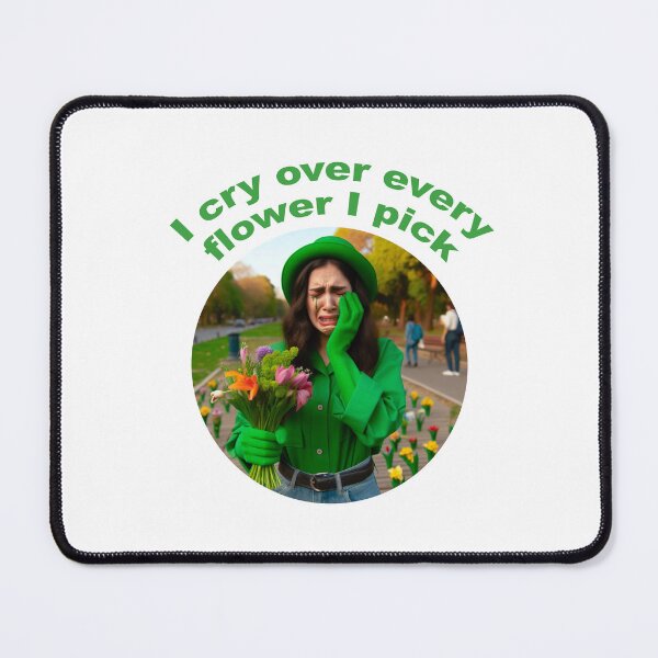Item preview, Verdant Tears over Plucked Blossoms designed and sold by artnatago.