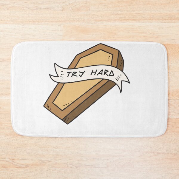 Item preview, Try Hard Coffin designed and sold by LuckyMori.