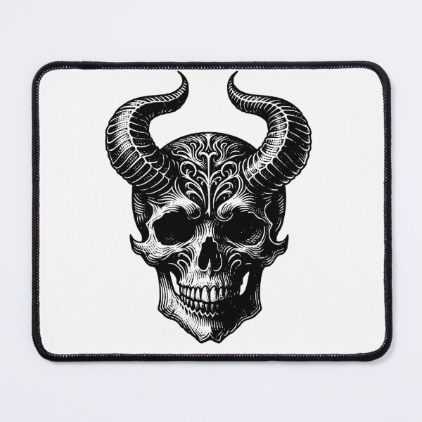 Item preview, Horned Skull - Dreamcore Gothic Dark Viking Skull designed and sold by dreamsagellc.