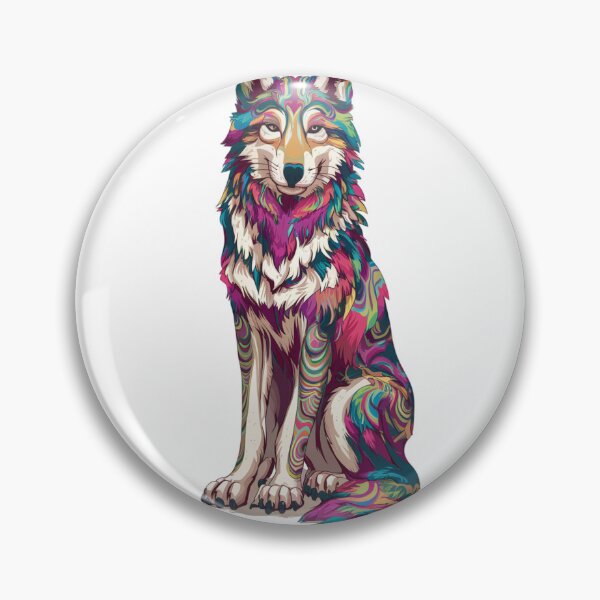 Item preview, Colorful Wolf designed and sold by 123ks.