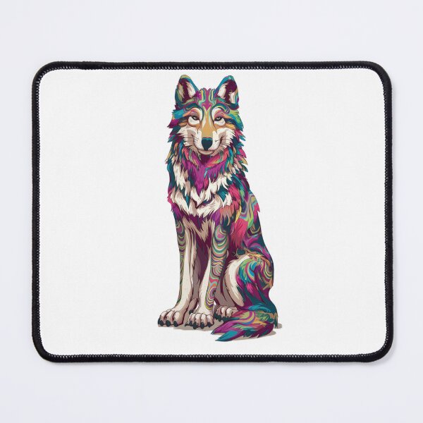 Item preview, Colorful Wolf designed and sold by 123ks.