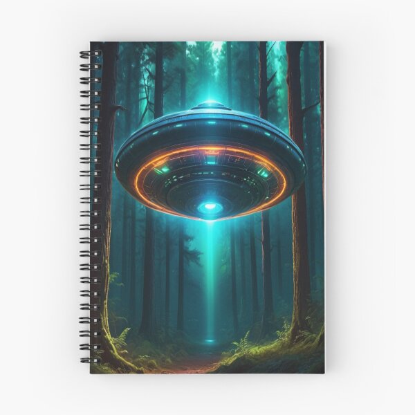 Aperçu de l'œuvre Rencontre avec la forêt de néons – Ufo Art créée et vendue par eXtraHumans.
