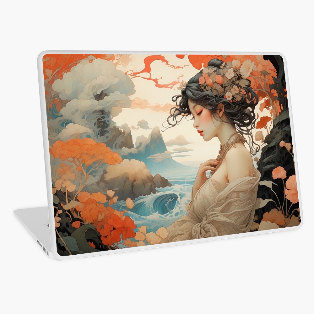 Item preview, Laptop Skin designed and sold by ethosessential.