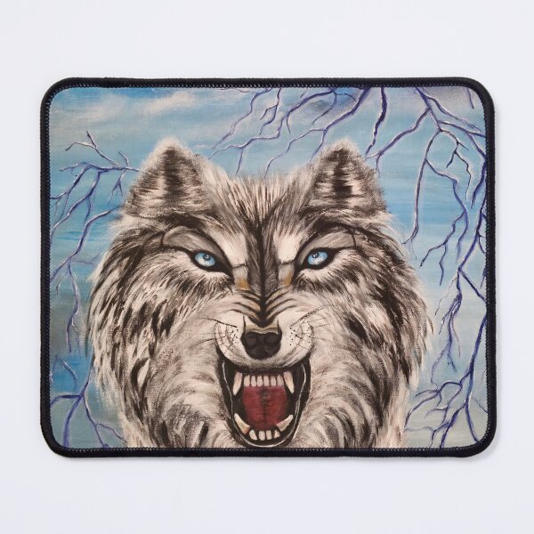 Item preview, Wolf in the Moonlight designed and sold by SannYArt.