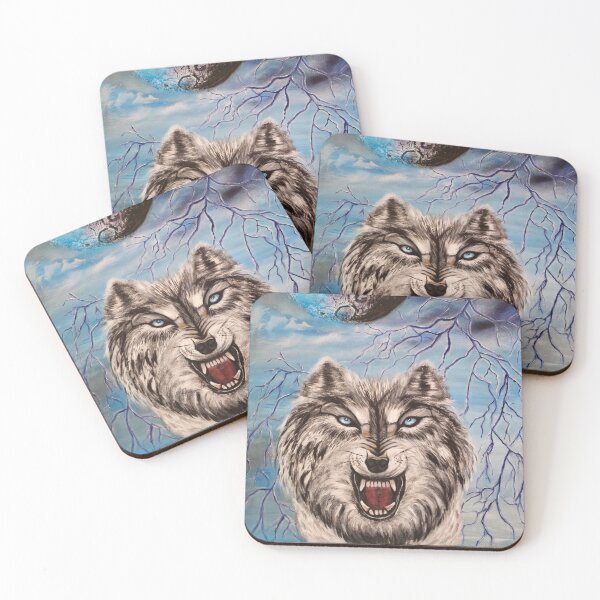 Item preview, Wolf in the Moonlight designed and sold by SannYArt.