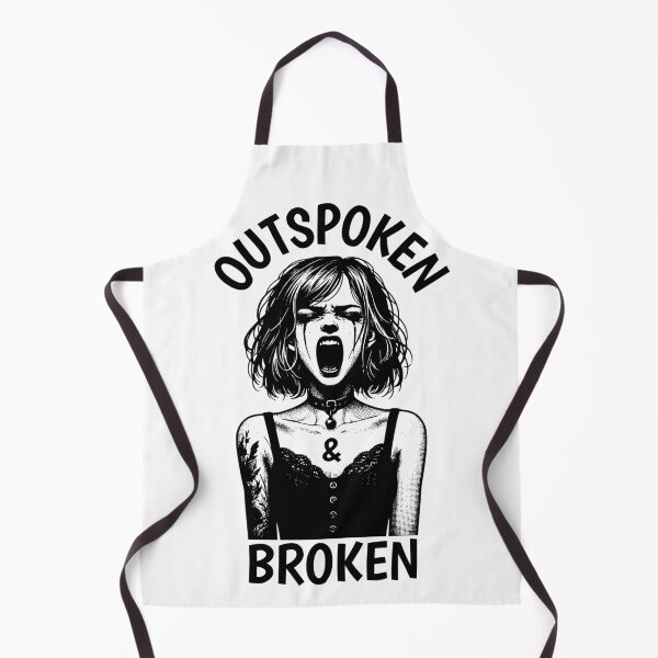 Item preview, Broken & Outspoken Goth Girl Outcry Ventcore designed and sold by dreamsagellc.