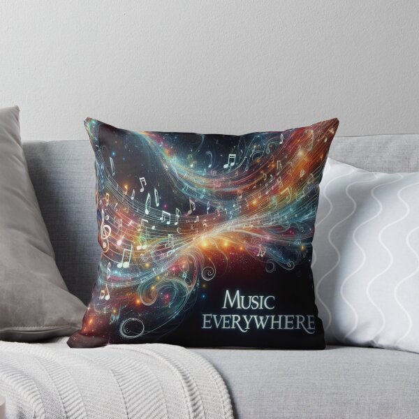 Item preview, Music Everywhere In The Cosmic Sphere AI Generated designed and sold by BrightrDayMusicArt.