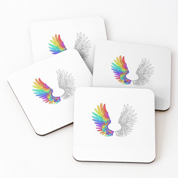 Item preview, Angel Wings with Color designed and sold by AkileosArts.