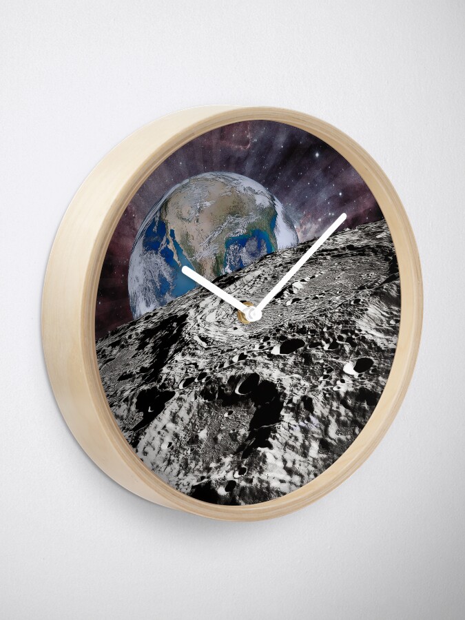 Alternate view of Beyond The Moon Clock