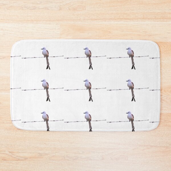 Item preview, Scissor-tailed Flycatcher on barbed wire designed and sold by hannaHKyong.