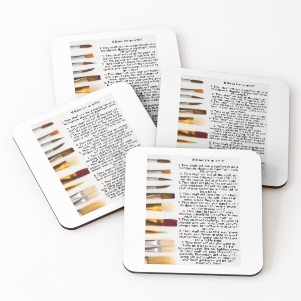 Item preview, Fun Artist Rules designed and sold by Artquo.