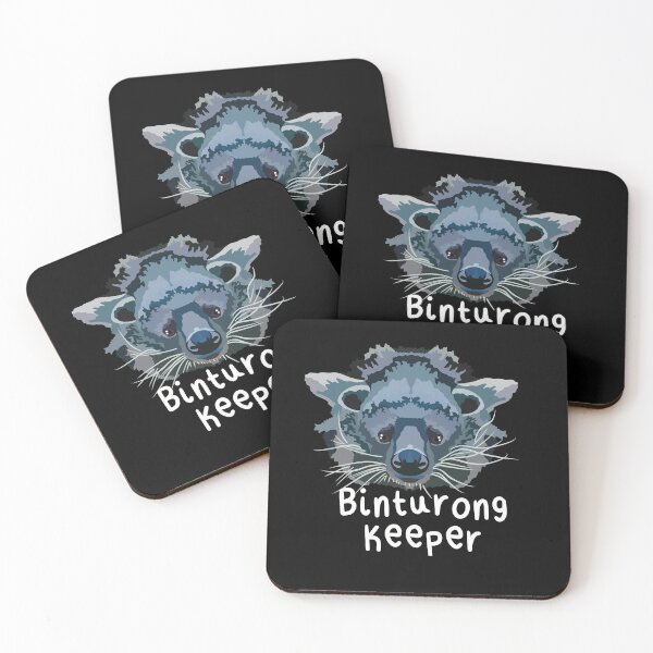 Item preview, B is for Binturong Keeper,Binturong Keeper Design – Dedicated Wildlife Care and Exotic Mammal Keeper Artwork designed and sold by PrettylittlepastelUk.