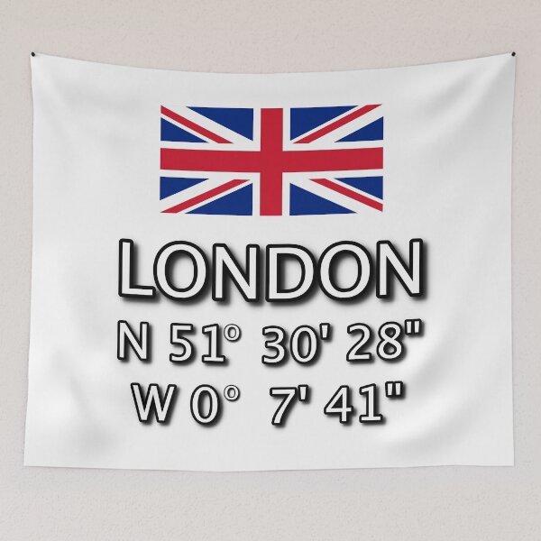 Item preview, London with coordinates designed and sold by PhilipBrown.