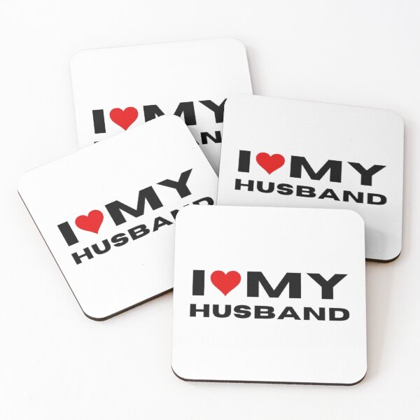 Item preview, I love my husband - I heart my husband designed and sold by Perryfranken.