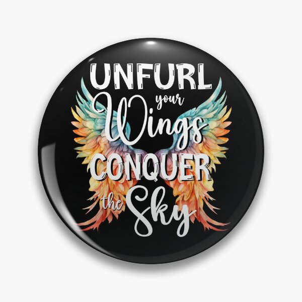Item preview, Unfurl your Wings Conquer the Sky designed and sold by orangeblue21.