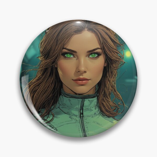 Item preview, Beautiful Woman Scientist in a Secret Laboratory designed and sold by XN-Art-Design.