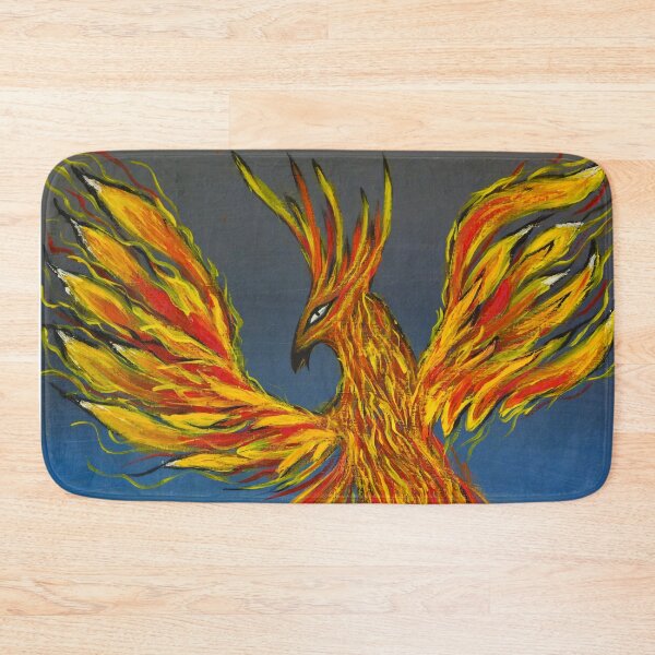 Item preview, Phoenix on canvas designed and sold by SannYArt.
